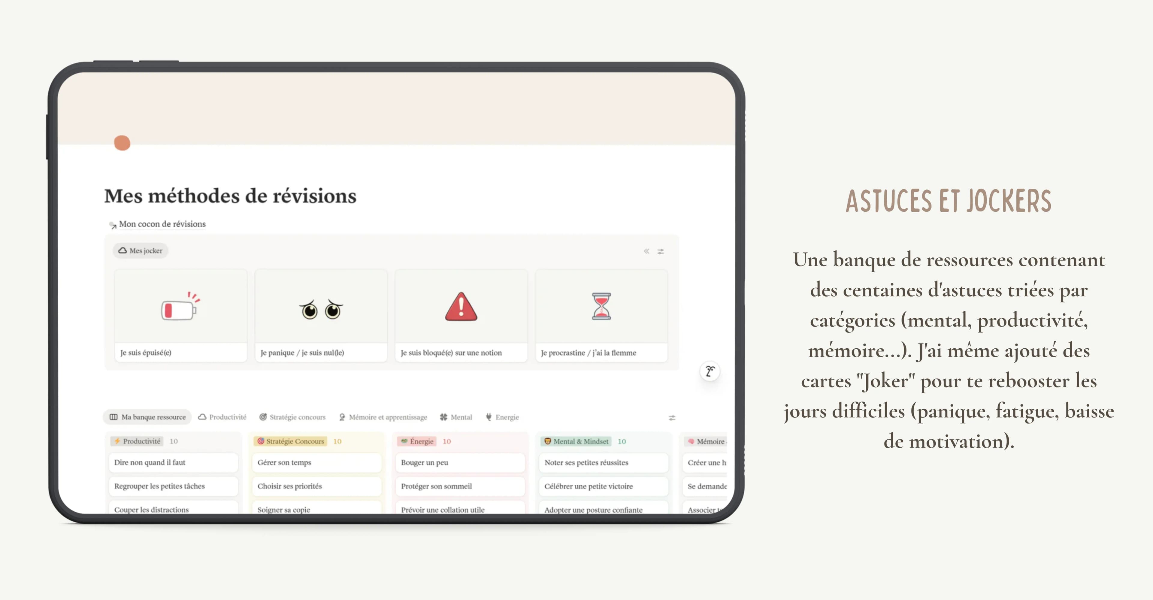 Aperçu de la Préparation aux oraux