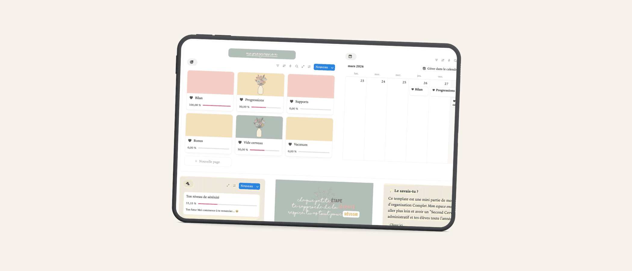 Comment préparer ta période en deux jours : la méthode efficace pour les enseignants