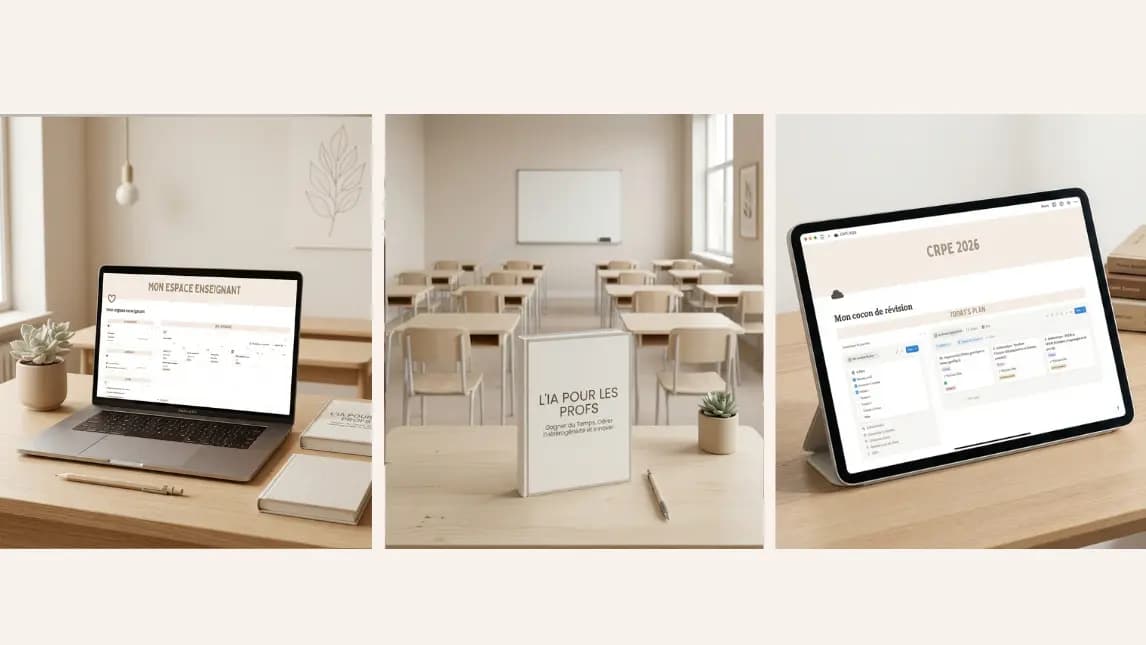 Mon Espace Enseignant + Cocon CRPE + L'IA pour les Profs